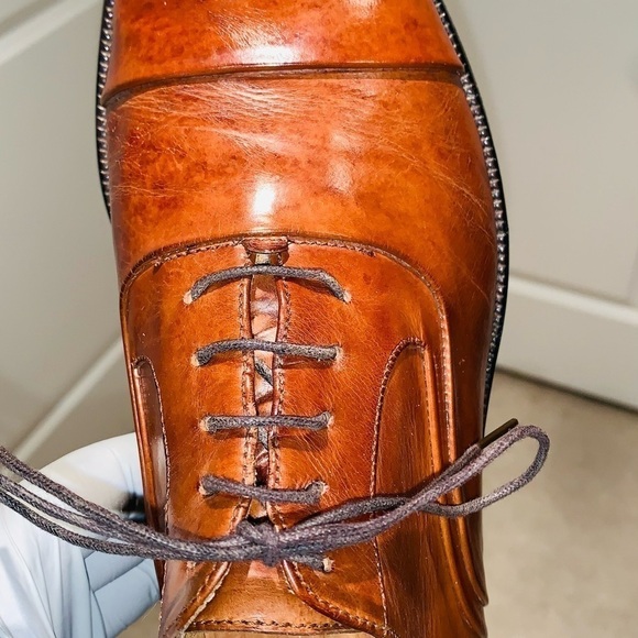 Johnston Murphy Cellini Cap Toe Oxford. - Picture 12 of 16